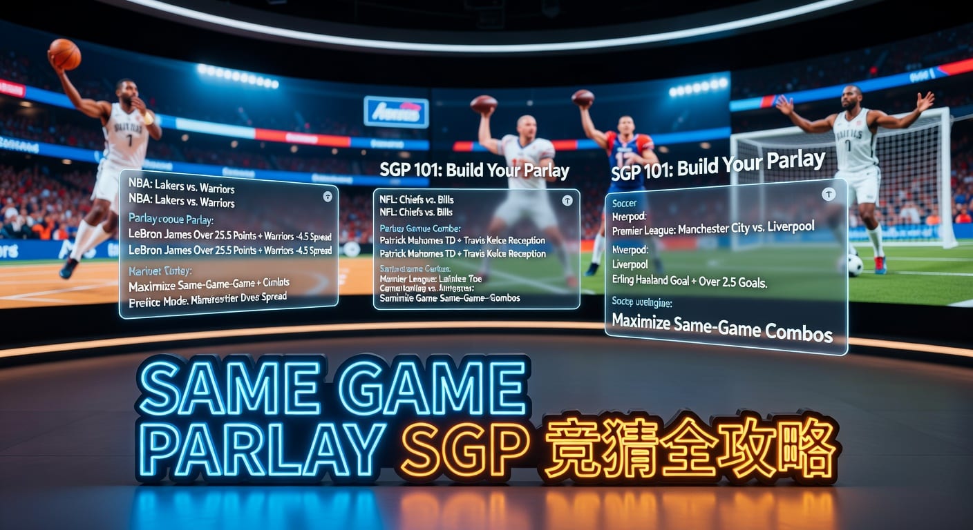 超级过关 same game parlay SGP：玩法、策略与风险解析
