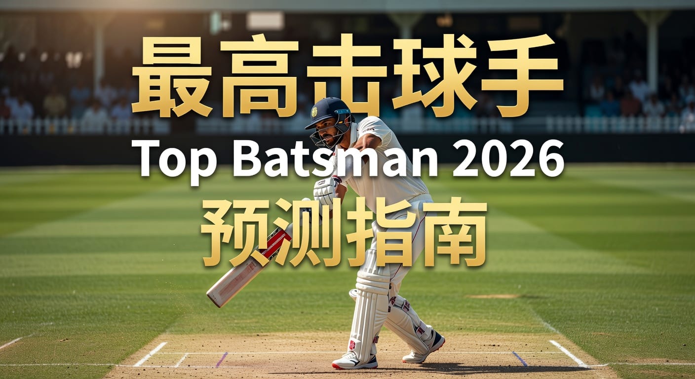最高击球手 Top Batsman｜2026年观察与判断思路