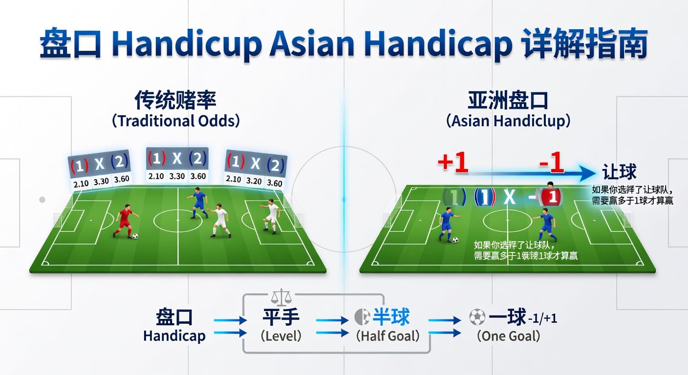 亚洲盘 asian handicap 实战解读：PM国际体育官网